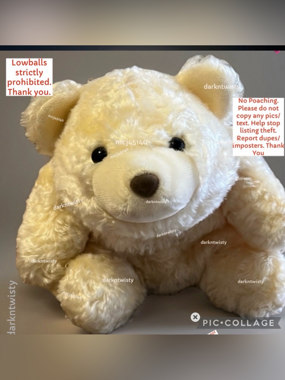 Rare Nwot Gund Snuffles sample prototype 1/1 OOAK GRAND GESTURE GIFT❣️❣️